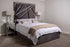 Oliver & Sons The Shard Metal Bed Frame Chrome